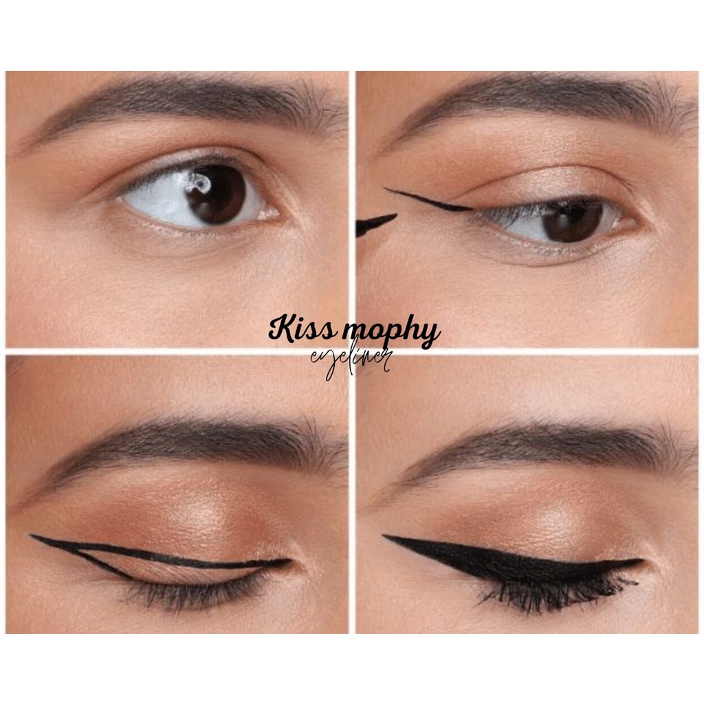 KISS MOPHY EYELINER IMPORT MURAH BLACK EYELINER WATERPROOF lucus21