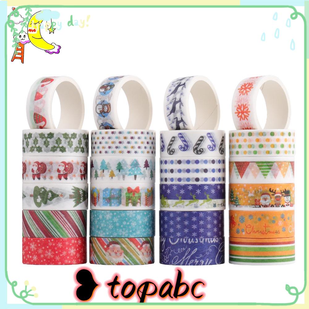 Top 24pcs /set Washi Tape Sastra Baru Scrapbooking Gadis Hati Kecil Segar INS DIY Bahan