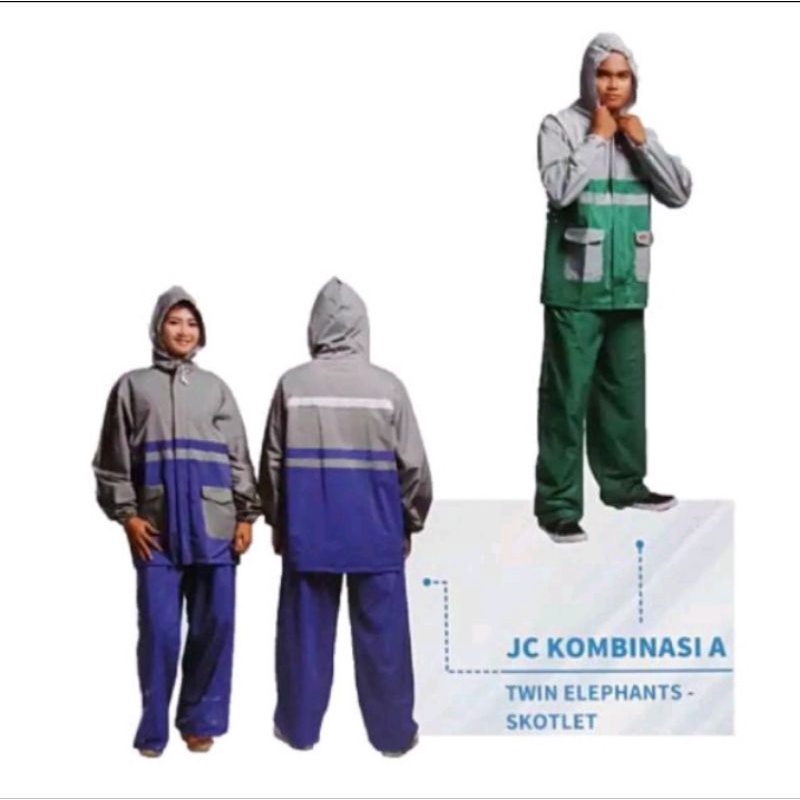Jaket celana kombinasi a ibex