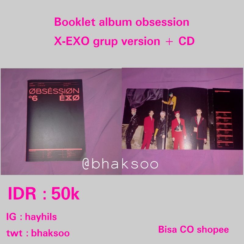 Album EXO Obsession #AlbumEXO