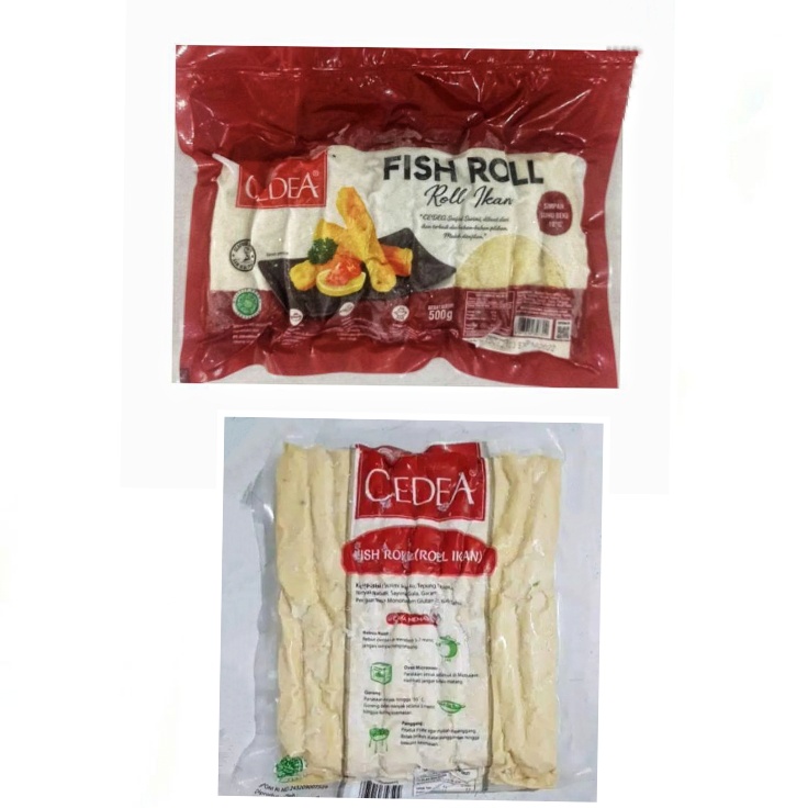 

Cedea Fish Roll 500gram / 1kg 500 gr / 1 kg