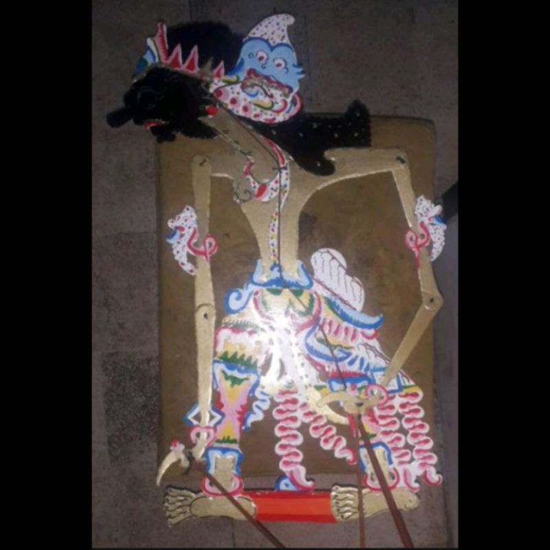 (BAYAR DITEMPAT) Wayang kulit kertas mainan antareja antasena anak pandawa