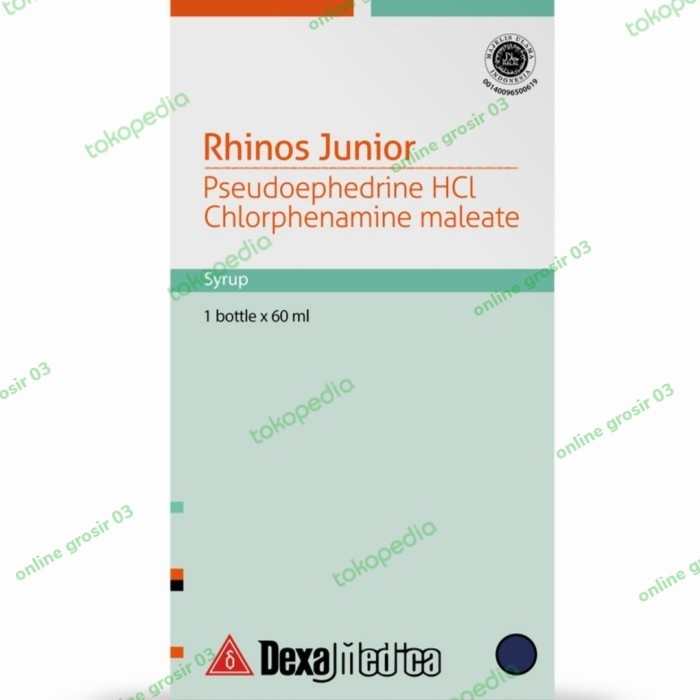 Jual Rhinos Junior Syrup 60Ml Shopee Indonesia