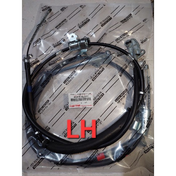 KABEL REM TANGAN BELAKANG TOYOTA AVANZA LAMA RUSH LAMA TERIOS LAMA (46430-BZ011) LH KIRI TIPE ASLI I