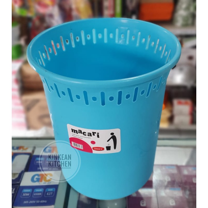 Keranjang / Tempat Sampah Plastik Bulat - Trixy Macari DB-342