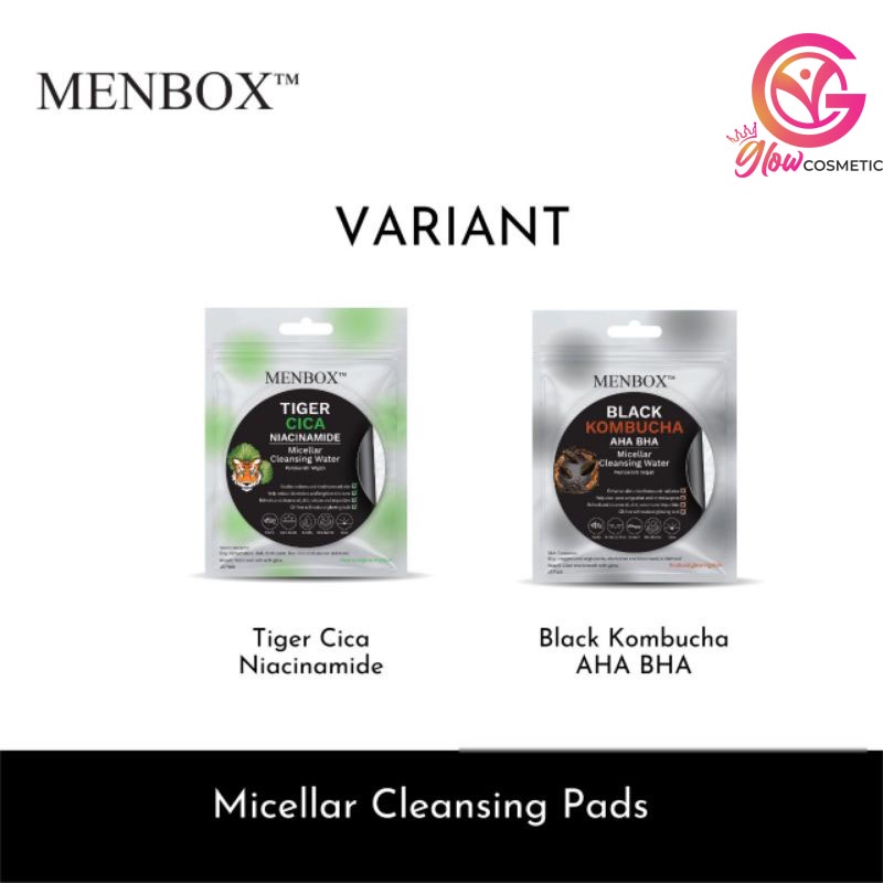 MENBOX MICELLAR CLEANSING WATER 15PADS