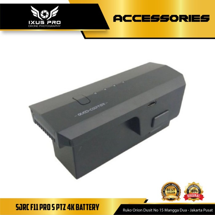SJRC F11 PRO S PTZ 4K BATTERY BATERAI BATREI