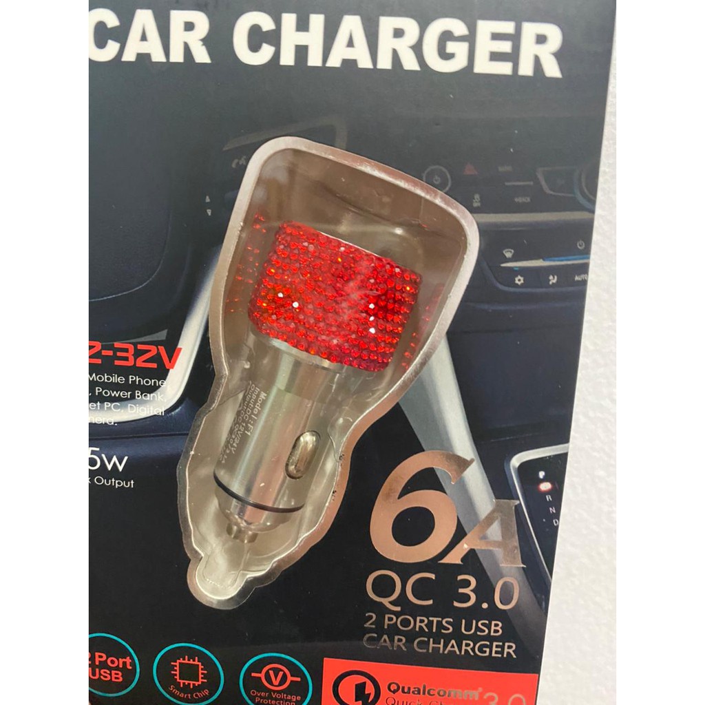 Batok charging mobil / saver batok mobil /Batok Charging Mobil  /Saver QC 3. Fast charging