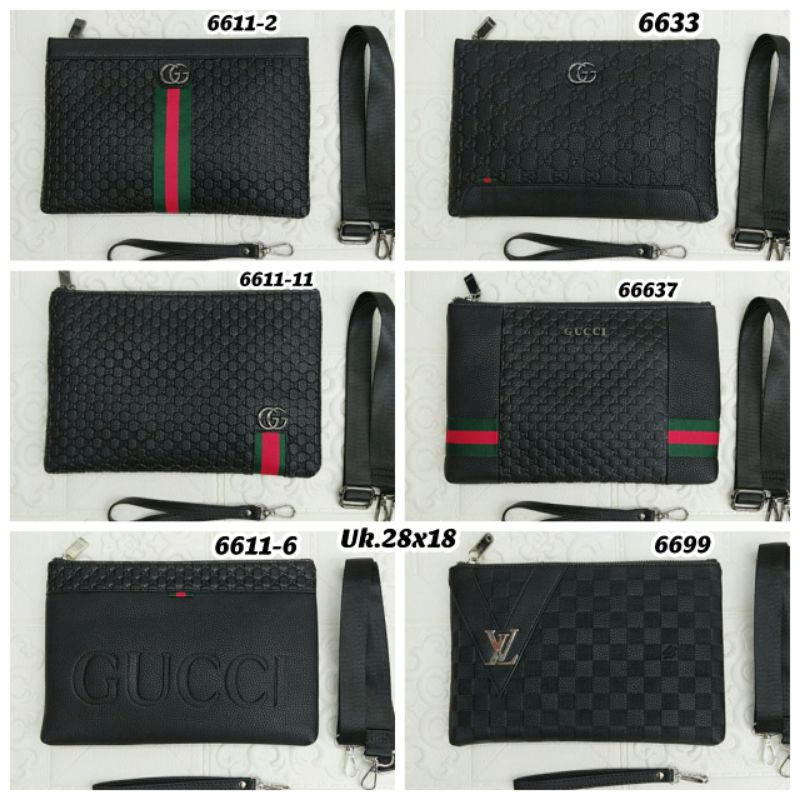 [multistar_shop]HANDBAG WANITA HANDBAG PRIA CLUTCH IMPORT MURAH 6611-2, 6611-11,6633,66637,6699,6611