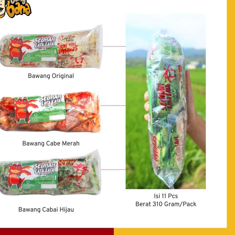 

⇩ Keripik Molreng Keripik Molring Keripik Moring SeuhahLataLata - 1 Pack isi 11 Pcs ㊗