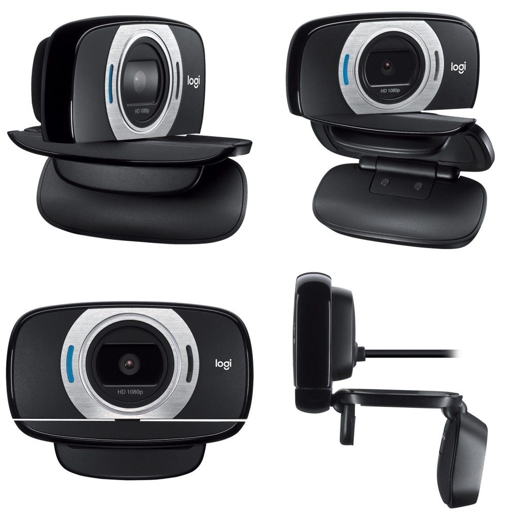 Logitech C615 Webcam Full HD 1080p Autofocus Noise Cancelling Mic