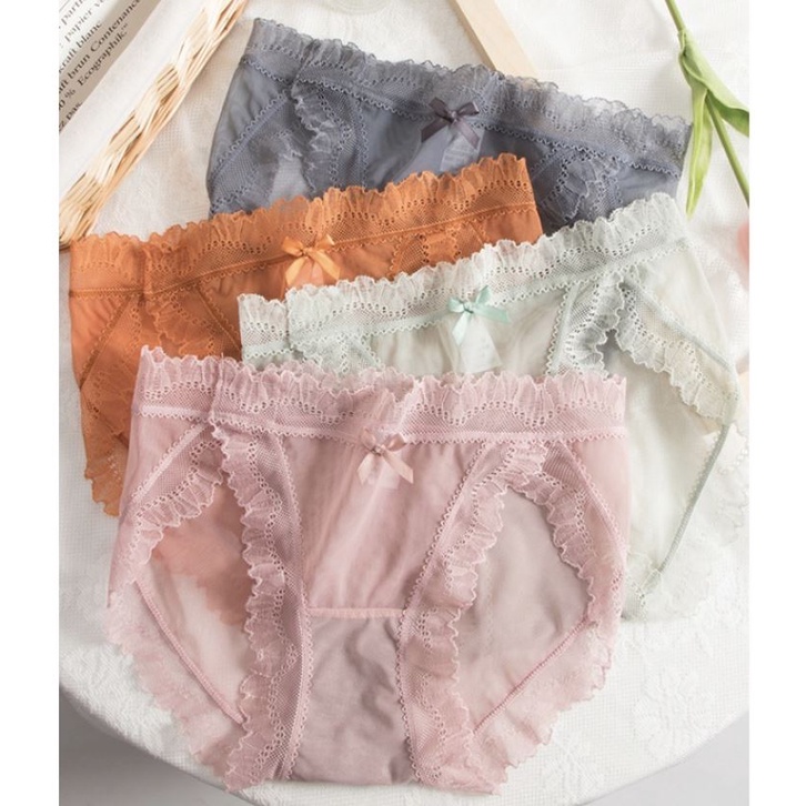 Celana Dalam Seamless Halus Cd Undies Pakaian Dalam Wanita Import Seksi Pita