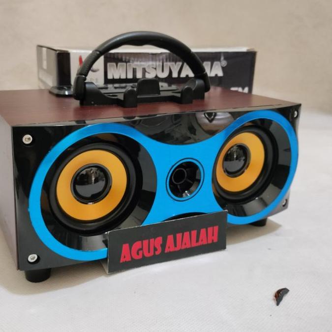 {Original} ✅cod (2pcs1kg) speaker bluetooth karaoke free mik/mp3/mp4 radio fm free mik fleco 2923 /g