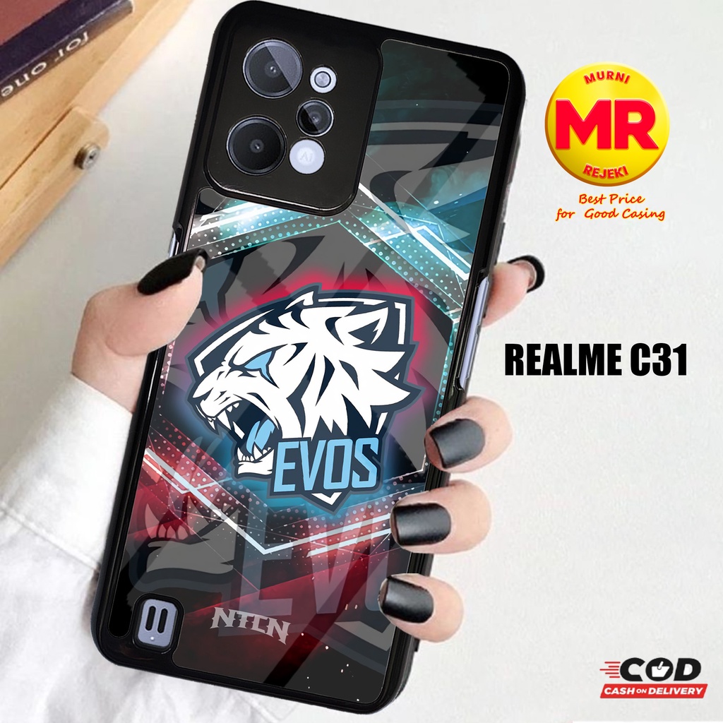 Case Realme C31 Casing Realme C31 Terbaru Evos Kesing Termurah Terlaris Hardcase Softcase Glossy 2d