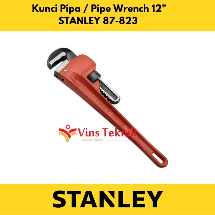 Pipe Wrench Kunci pipa 12inch STANLEY 87-823