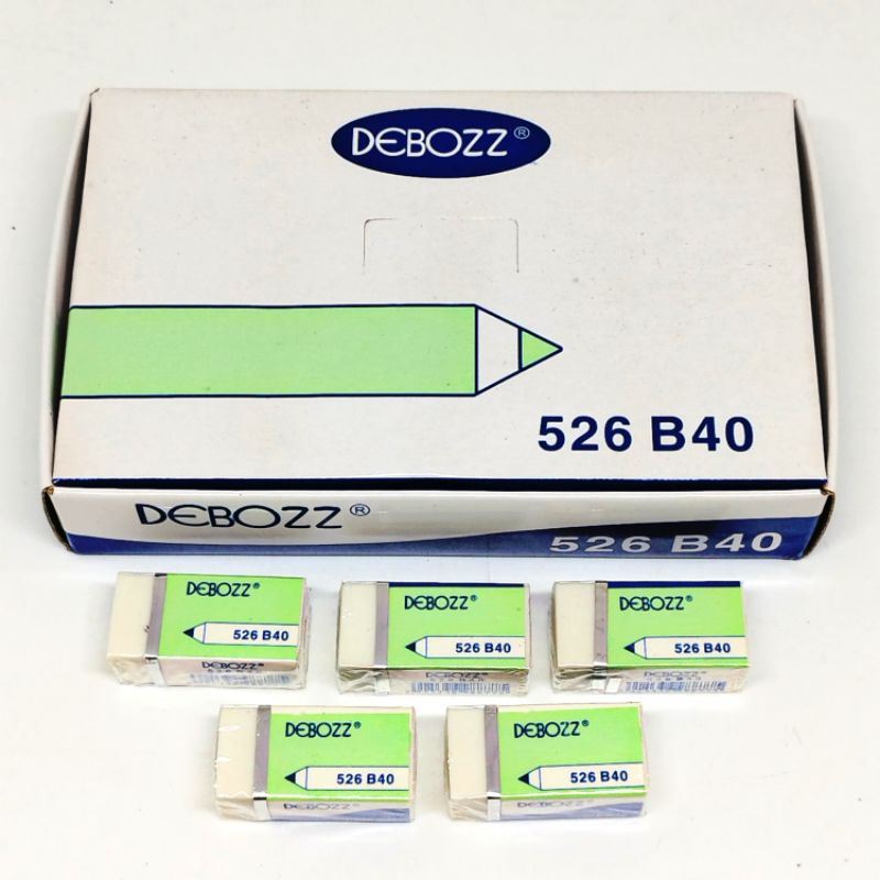 

Penghapus Pensil DEBOZZ 526B40 Warna Putih Murah Lucu Eraser BERKUALITAS
