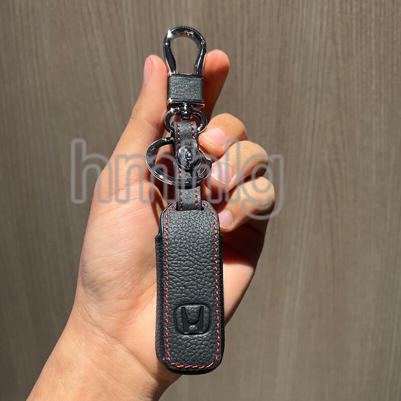 Case Holder Kunci Remote Mobil Keyless Bahan Kulit Untuk Honda Scoopy Vario PCX Monkey125 Motor Scooter Smart Motor Key Cover