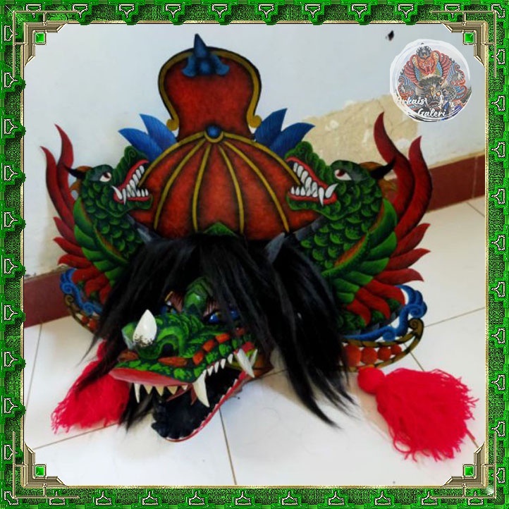 Barongan devil barongan kayu asli barongan anak