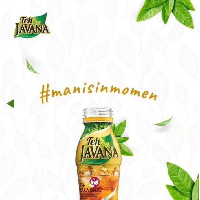 MINUMAN TEH JAVANA BOTOL 350ML 1 DUS = 12 PCS