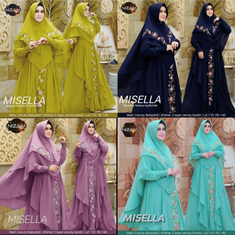 Misella Syar'i Muslim Fashion By nizam