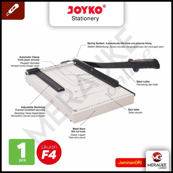 

Promo Joyko Paper Cutter / Pemotong Kertas Ukuran F4 Pc-2638