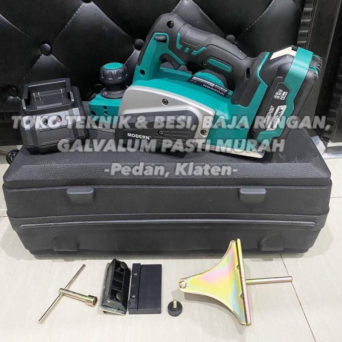 Mesin Planer CORDLESS 20V M-90 MODERN Pasah batrai 20 volt Serut Kayu