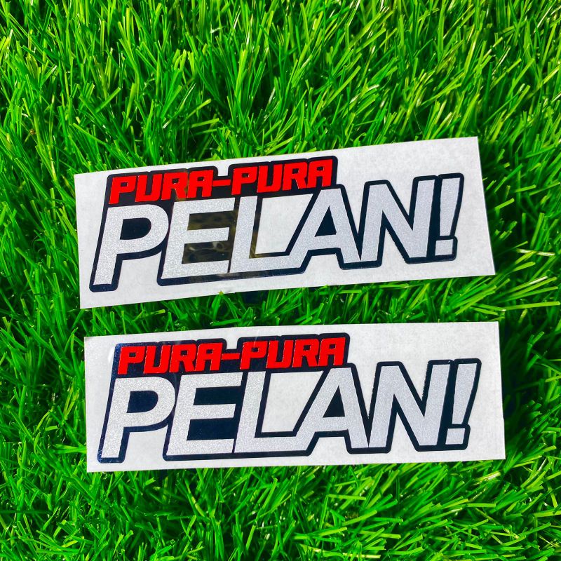 Sticker pura pura pelan cutting sticker 1PCS