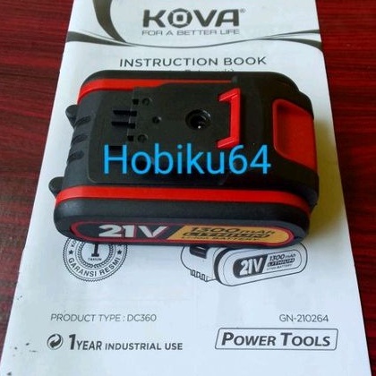 baterai battery bor cordless impact drill 21v untuk kova fixer uchiha jld nagawa