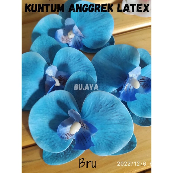 Kuntum Anggrek Latex Bunga Mahar