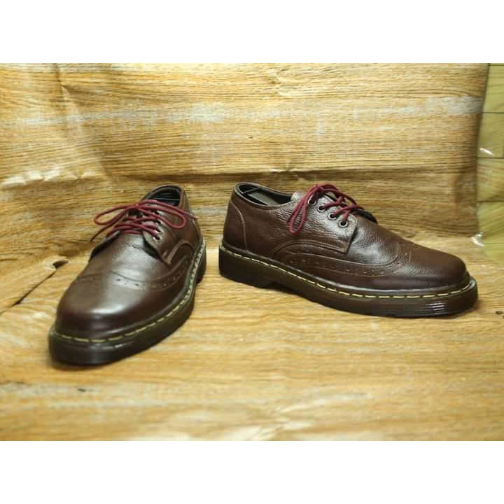 Sepatu Dr Martens Lop 4Hole Pria dan Wanita Leather Premium
