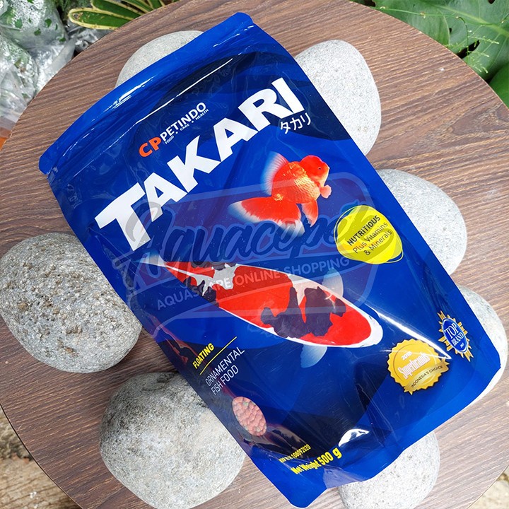 TAKARI FISH FOOD 500 GRAM PAKAN IKAN TAKARI 500 GRAM