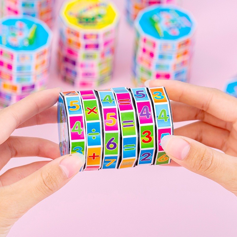 Mainan anak puzzle rubik kubus digital mainan edukasi anak