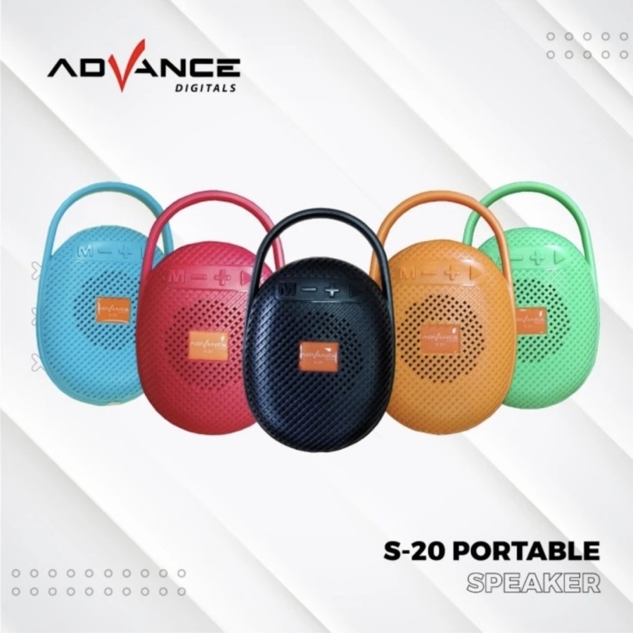 Advance S-20 / S20 Speaker Portable Bluetooth Murah