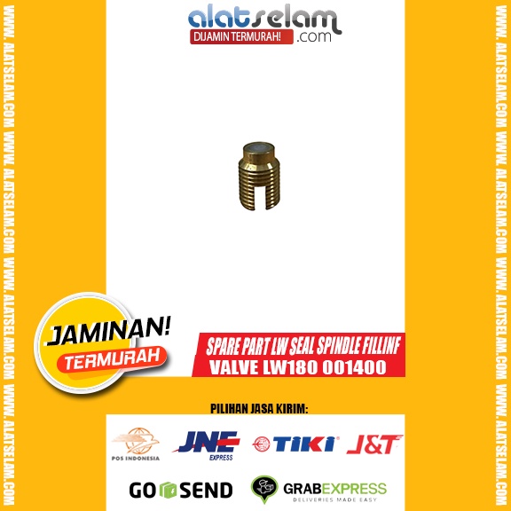 SPARE PART LW SEAL SPINDLE FILLINF VALVE LW180 001400  / S.PART MESIN KOMPRESSOR LW / ALATSELAM.COM