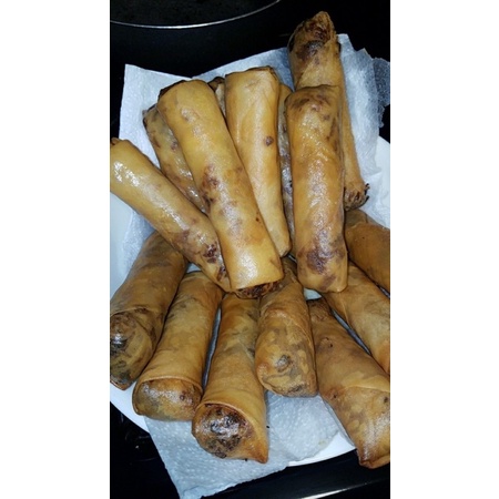 

lumpia pisang coklat / pisang coklat lumer / pisang coklat frozen termurah di banjarmasin