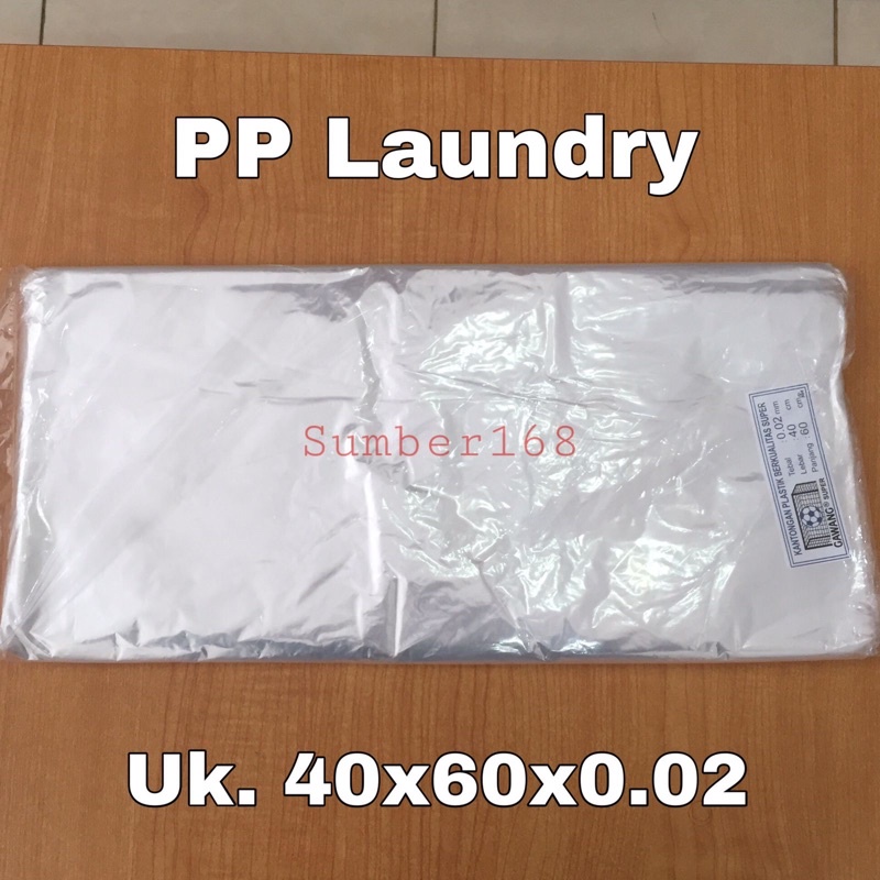 PLASTIK LAUNDRY 40x60x02 | PP LAUNDRY GAWANG 40x60x02