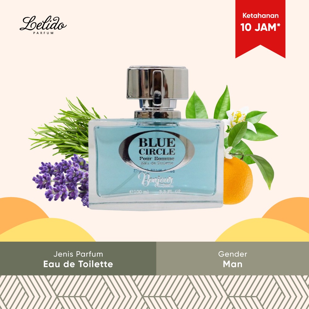 Bonjour Blue Circle Pour Homme 100 ML