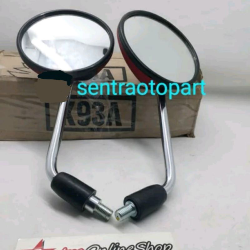 kaca spion miror scoopy fi injeksi esp 2017 2018 merah doff original LP