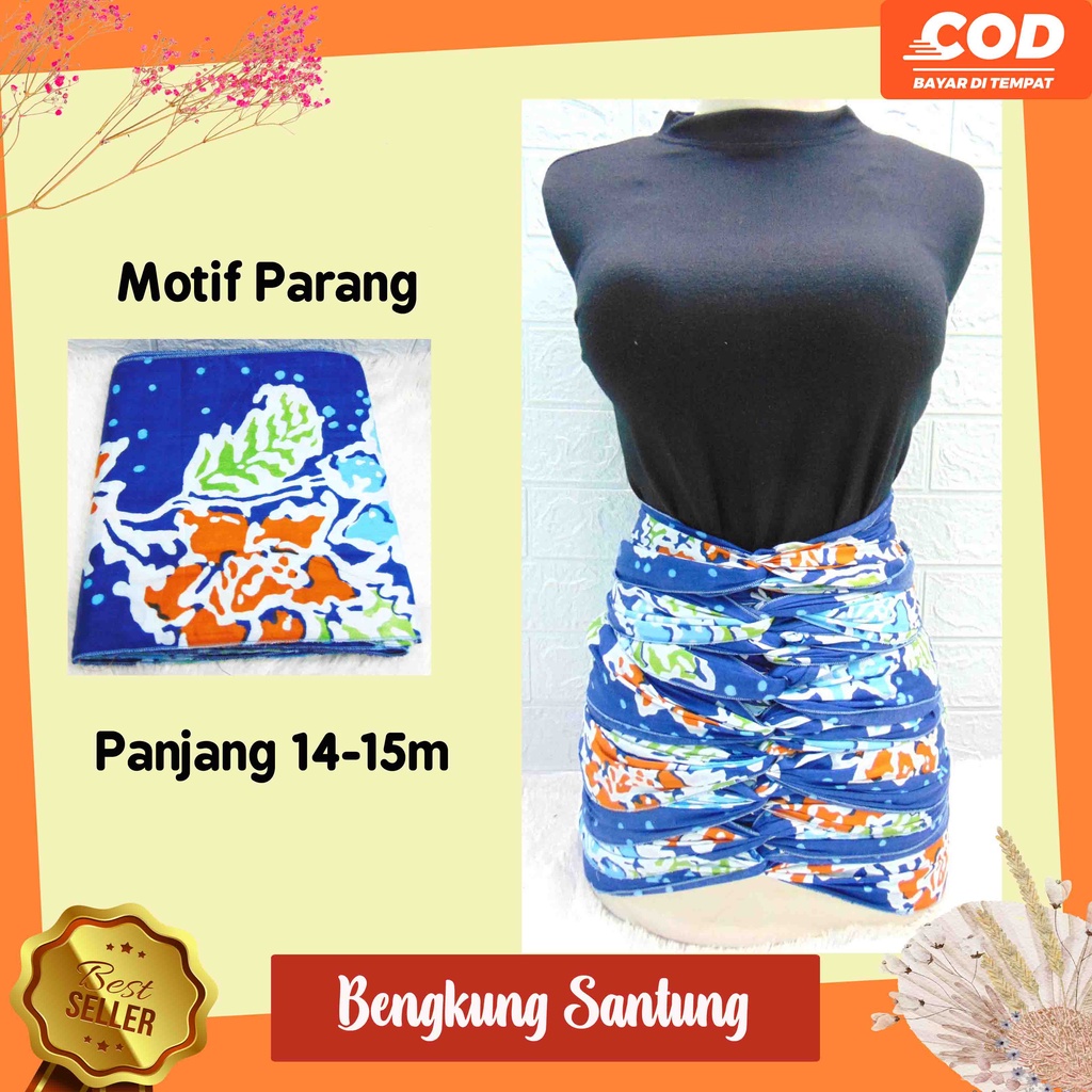 BENGKUNG ANDIEN BELLY BINDING MOTIF BATIK PARANG