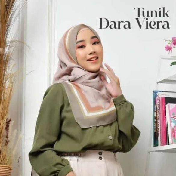 TUNIK DARA VIERA /BAJU TUNIK/TUNIK/TUNIK POLOS/TUNIK RABBANI