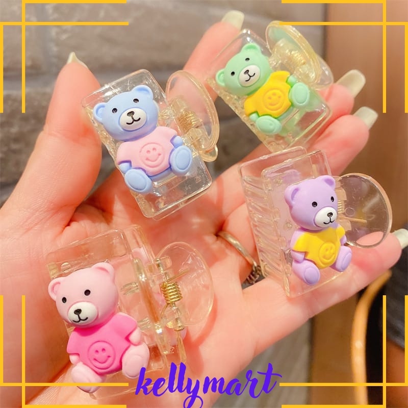 Jepit Beruang Hair Clip Bear Jedai Rambut Bentuk Beruang Jepit Beruang Kecil Gaya Korea Untuk Anak Perempuan