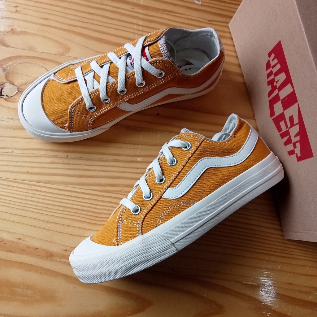 VIALENT [YELLOW] SENAKERS KANVAS PRIA WANITA KEKINIAN / SEPATU BRAND LOKAL TERBARU
