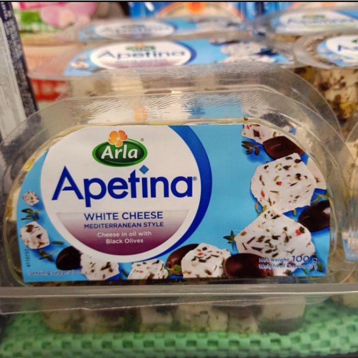 

Arla apetina feta cheese with olive 100gr