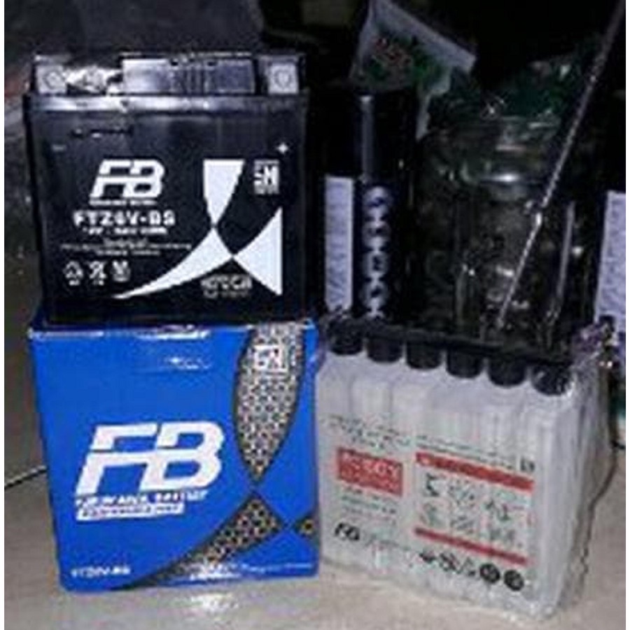 AKI KERING FURUKAWA BATTERY FTZ6V-BS / GTZ-6V / YTX6V - VARIO 125 VARIO 150