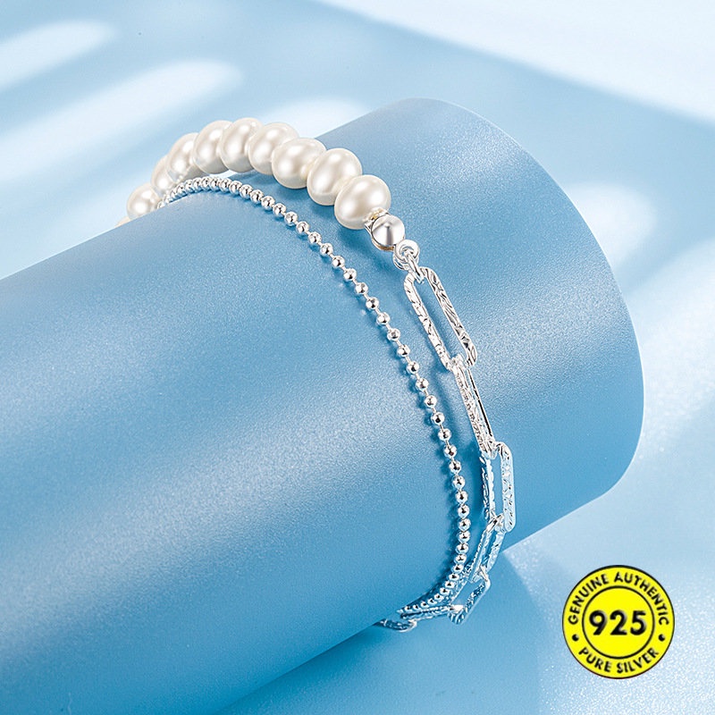 Gelang Mutiara Shell Gesper Cincin Untuk Wanita U1486