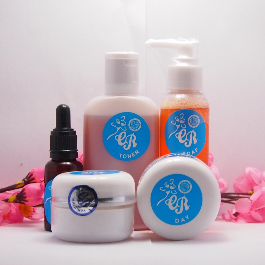 Paket Cream Cr Biru Original / Paket Cream CR Blue 5 in 1 Original BPOM