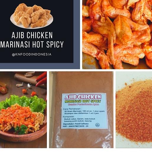 

Hot Marinasi Spicy ( Bumbu Rendam Ayam Pedas ) kemasan 1kg