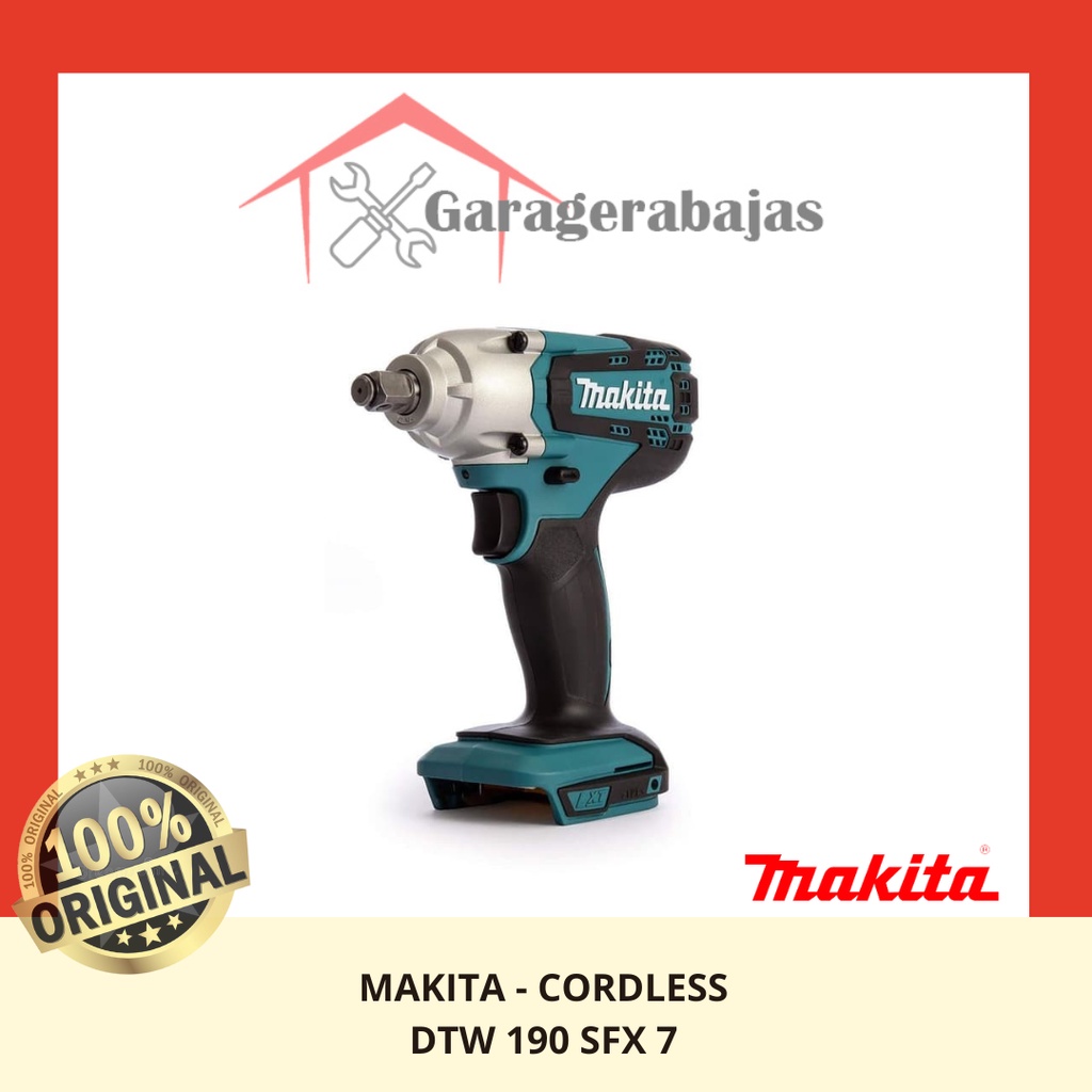Cordless Impact Wrench Dtw 190 Sfx7 Makita