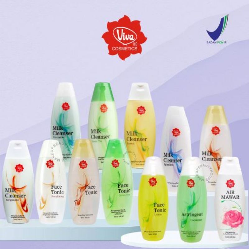 Face Tonic Viva | Milk Cleanser Viva All Varian