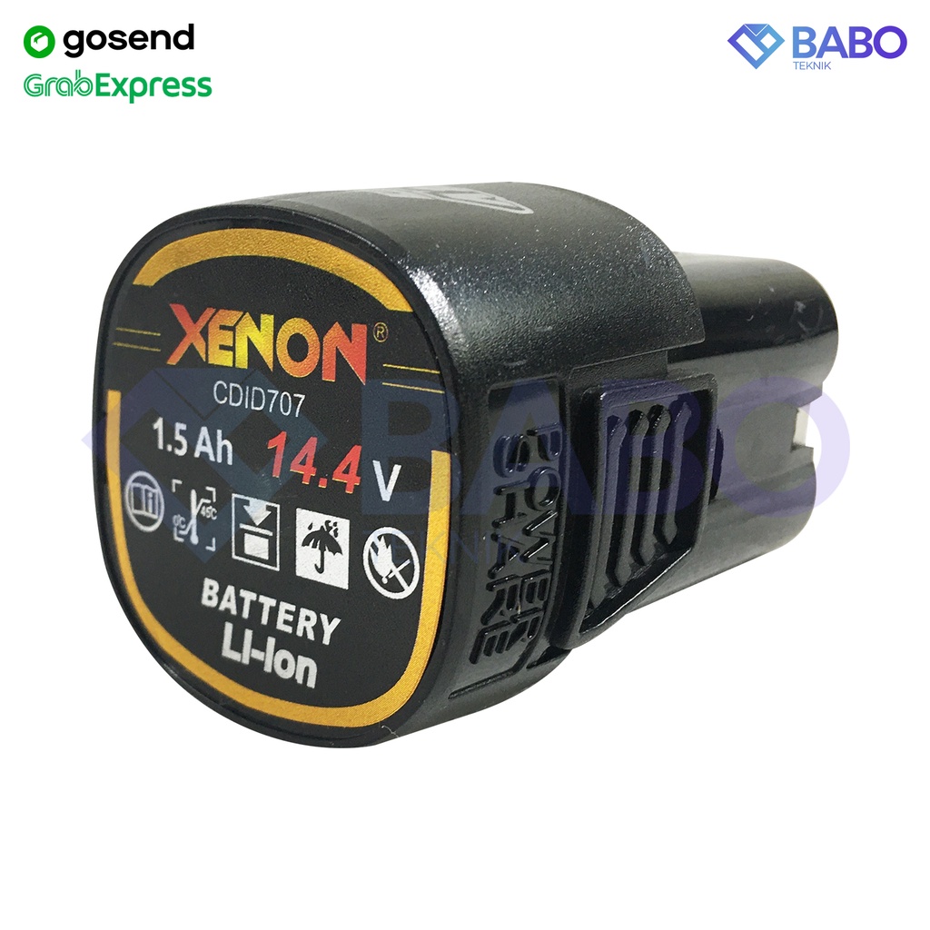 BATERAI BOR IMPACT CORDLESS DRILL XENON CDID 700 BATERAI CAS 14.4 V